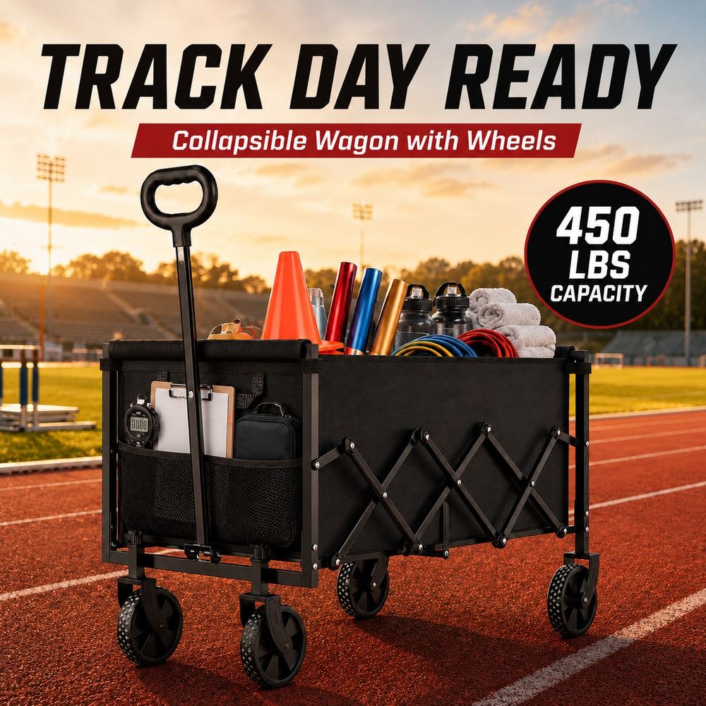 Sports Equipment Wagon - عربة نقل معدات ميدانية، سعة 450