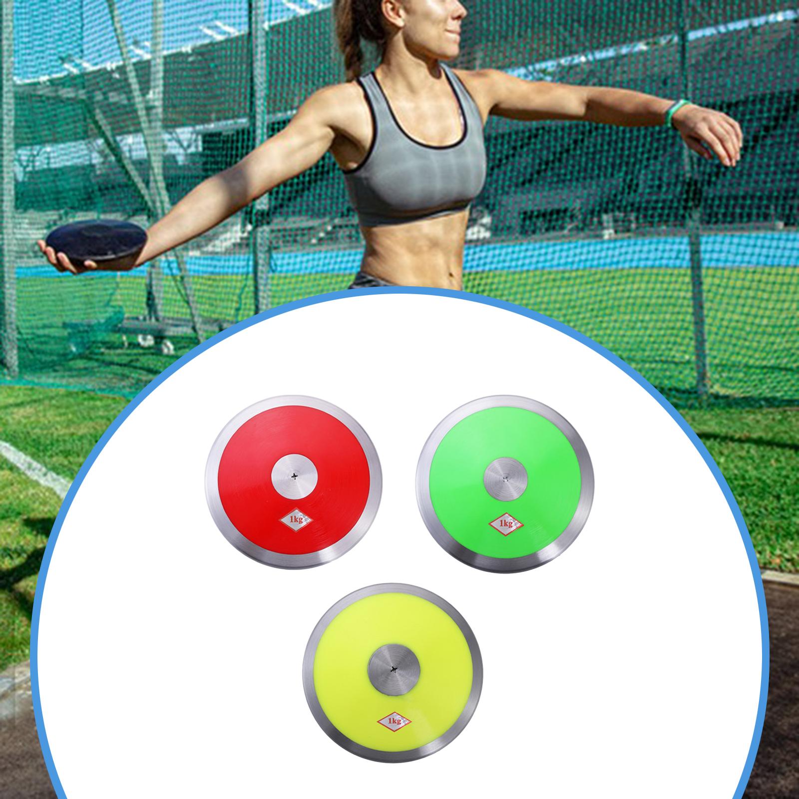Discus Throw Training - 1 كجم نايلون مع حافة فولاذية