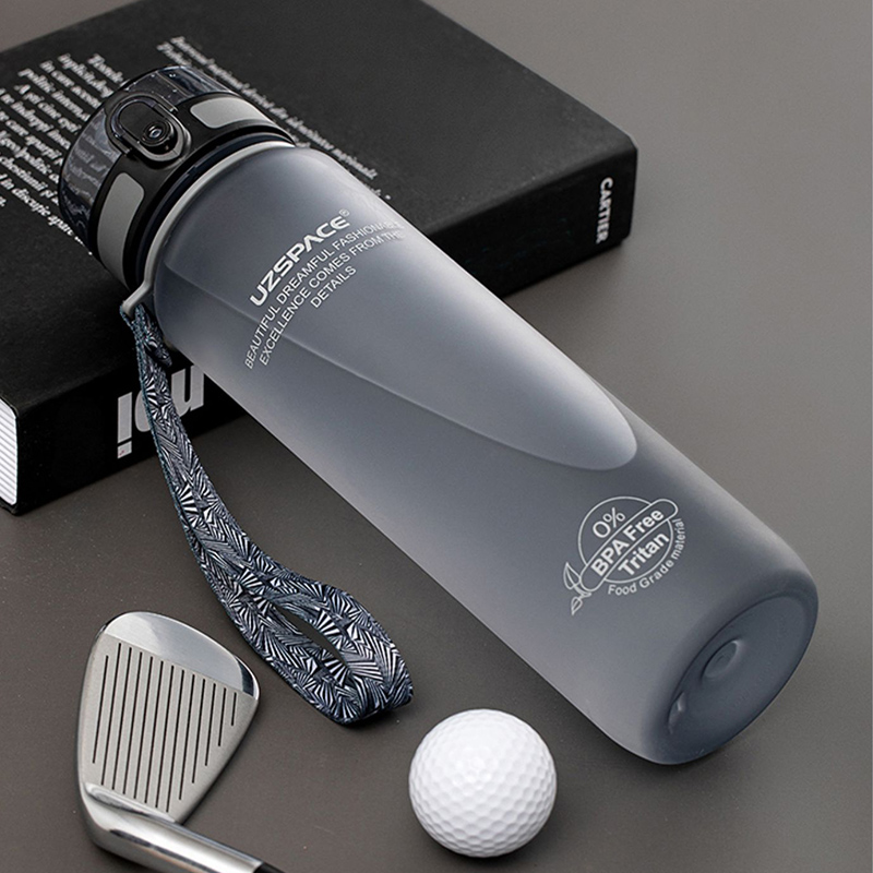 UZSPACE زجاجات المياه مانعة لل - مراجعة Sports Equipment Photos وسعره