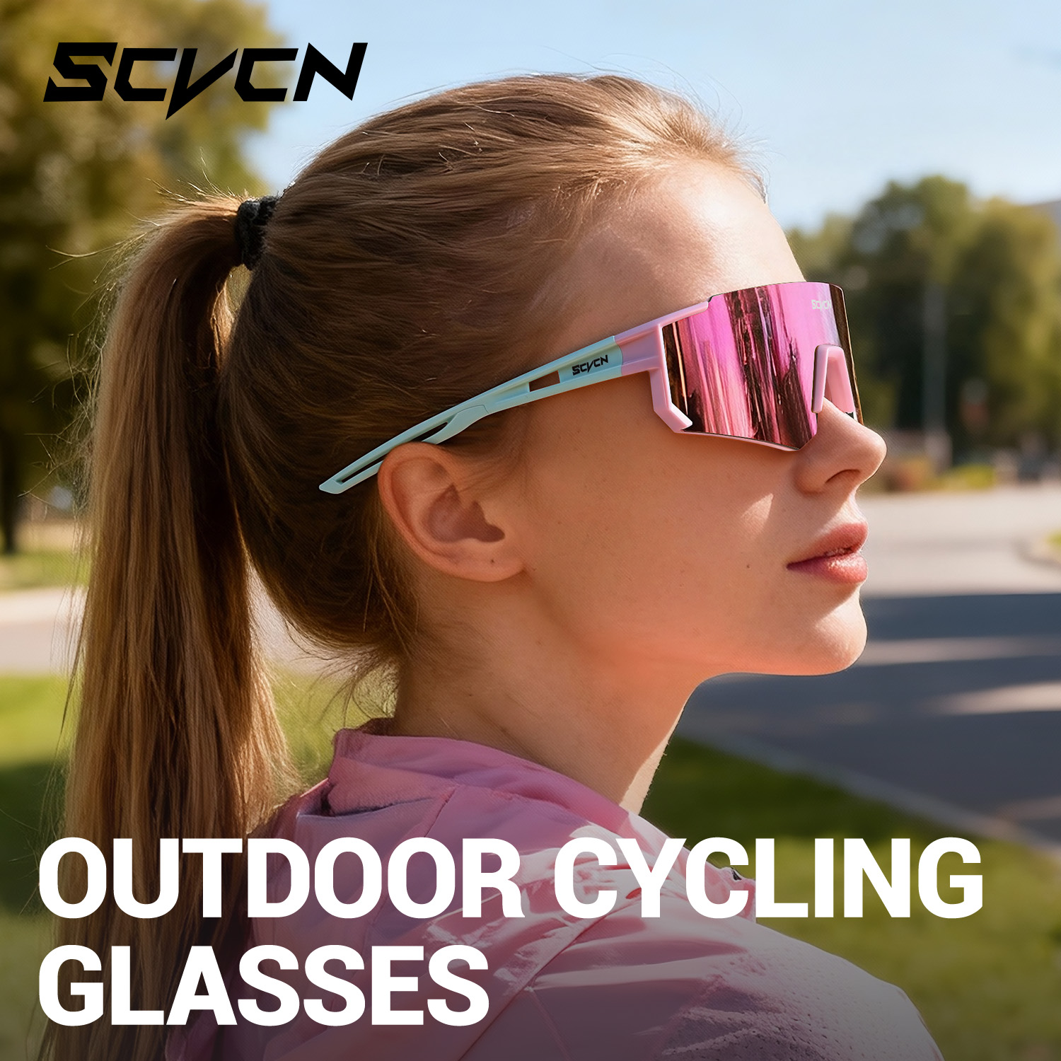نظارات ركوب الدراجات SCVCN بال - مراجعة Sports Equipment Photos وسعره
