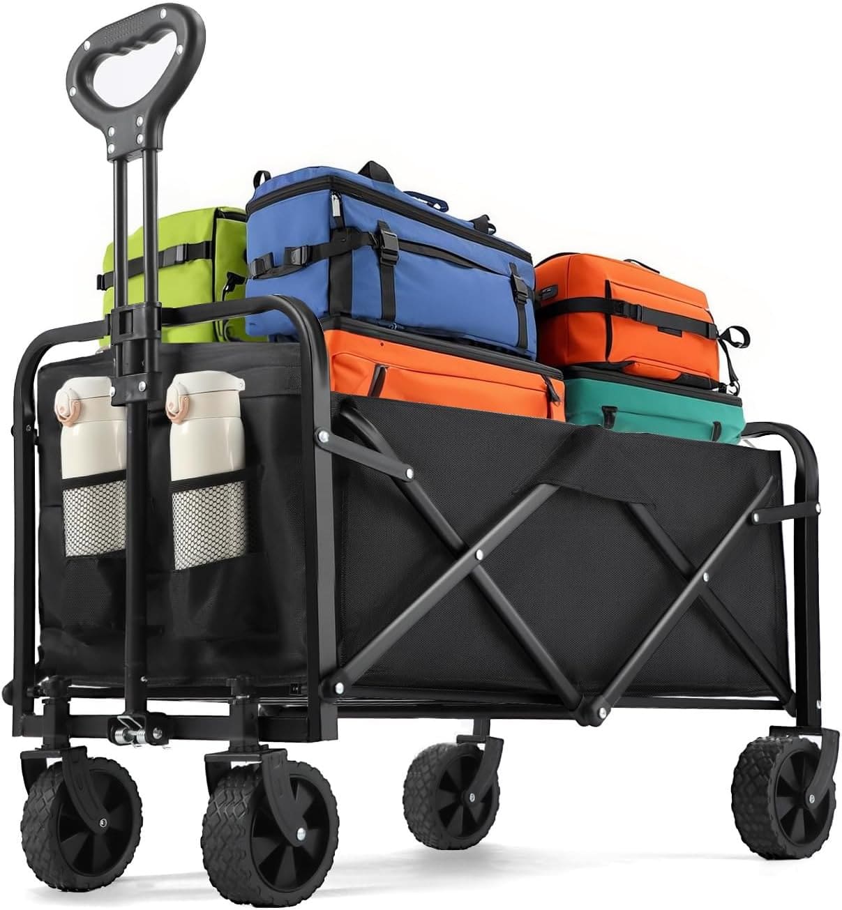 عربة تخييم قابلة للطي متعددة ا - مراجعة Sports Equipment Wagon وسعره