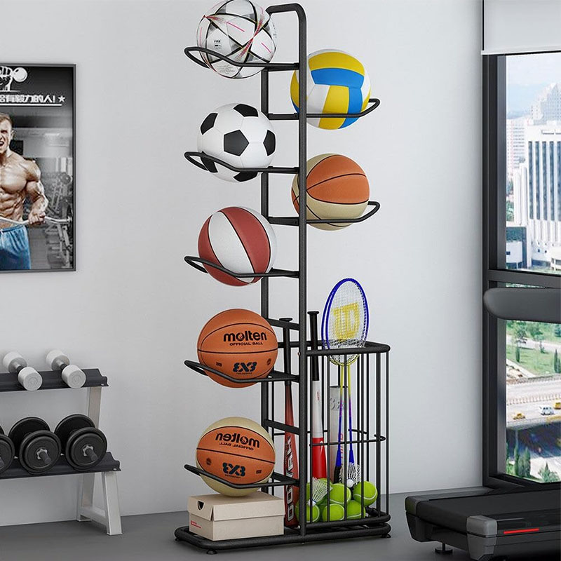 رف تخزين للكرات الرياضية، حامل - مراجعة Sports Equipment Types وسعره