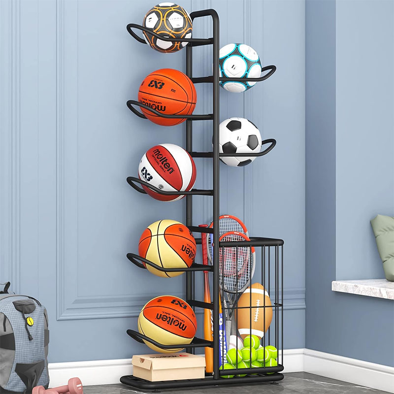 رف تخزين للكرات الرياضية، حامل - مراجعة Sports Equipment Types وسعره