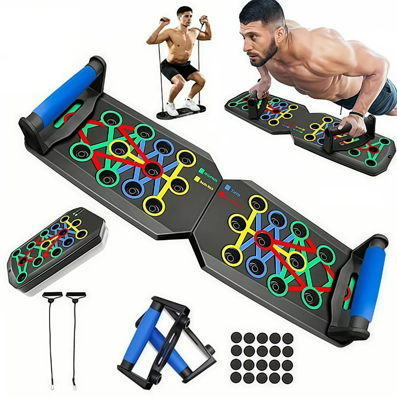 لوح تمارين قابل للطي مع أربطة  - مراجعة Sports Equipment At Home وسعره