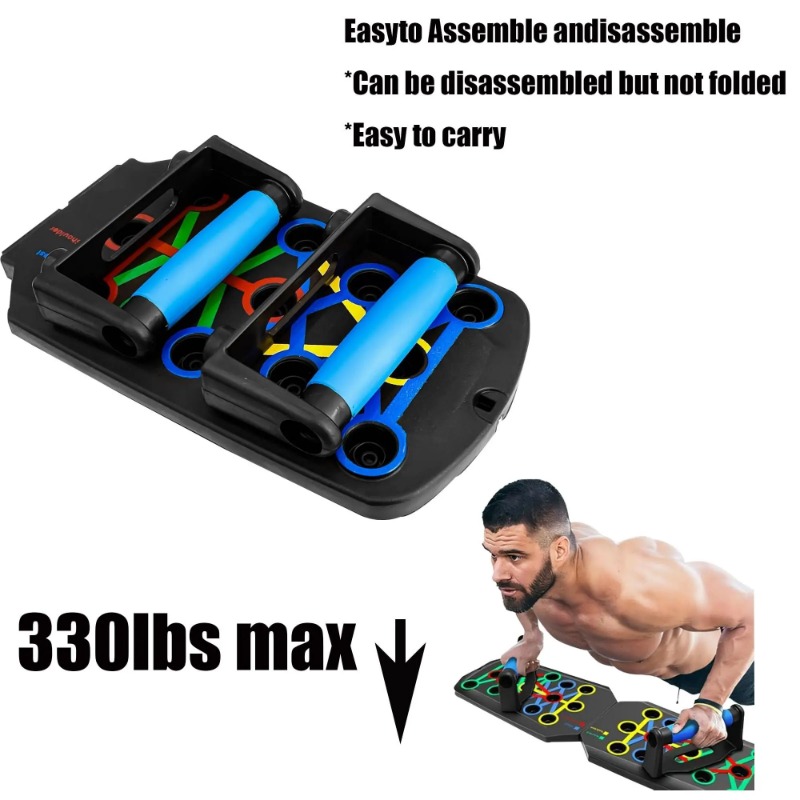 لوح تمارين قابل للطي مع أربطة  - مراجعة Sports Equipment At Home وسعره